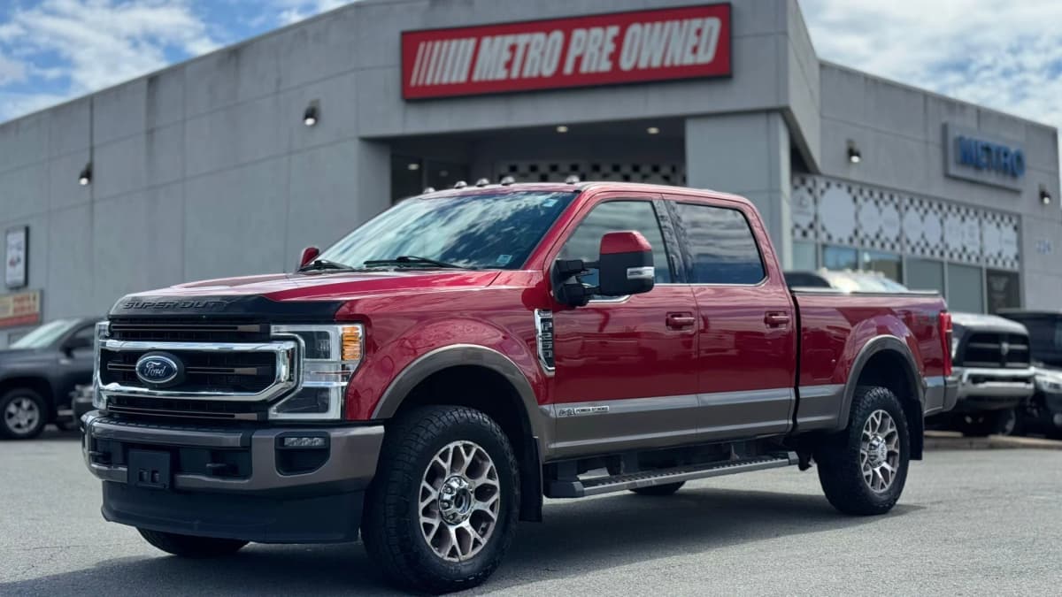 2021 Ford F-250 KING RANCH SUPER DUTY 6.7L POWER STROKE V8 TURBO DIESEL 4WD Crew Cab 6.75' Box