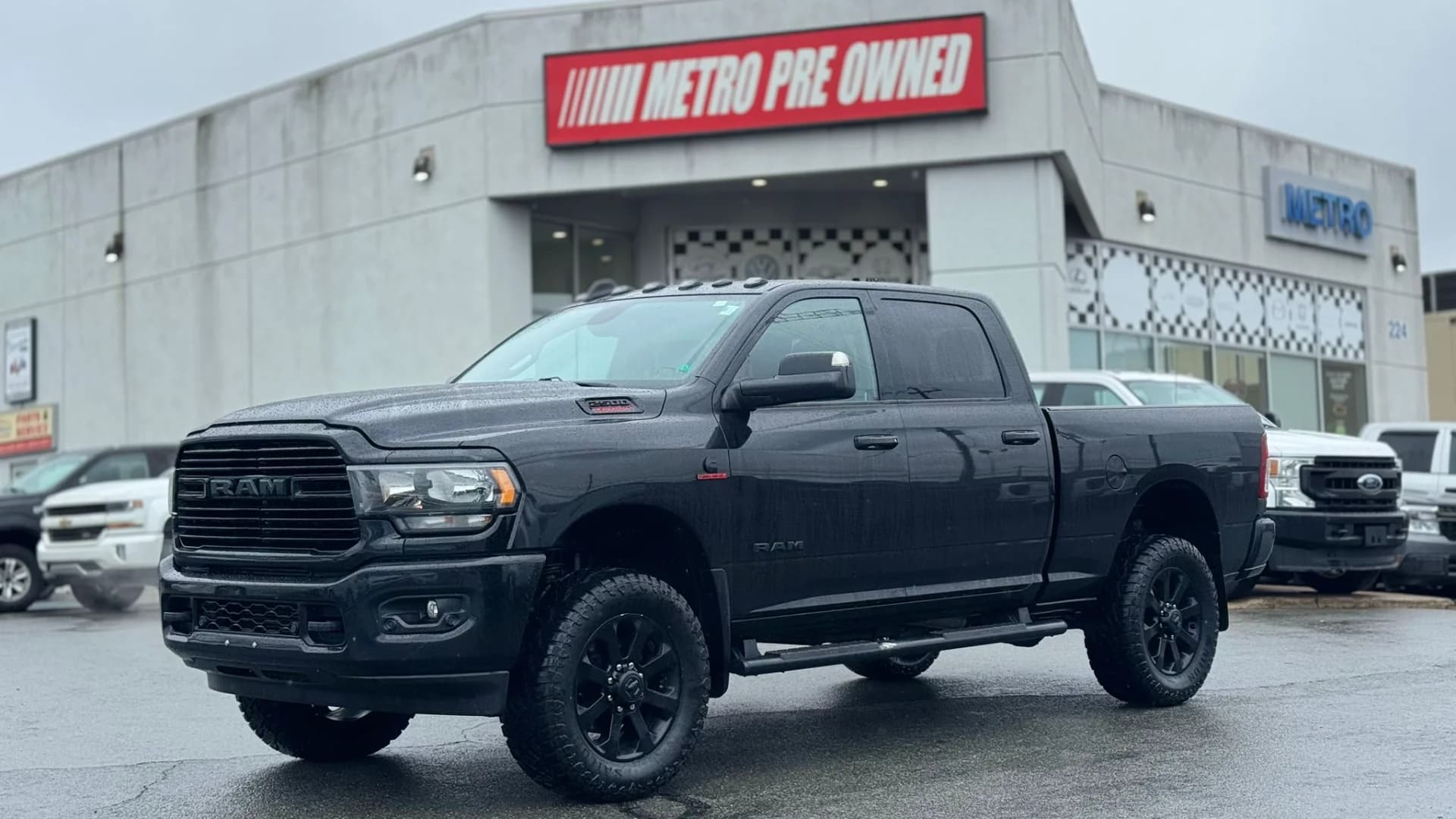2019 RAM 2500 BIG HORN 4x4 Crew Cab 6'4" Box 6.7L CUMMINS TURBO DIESEL