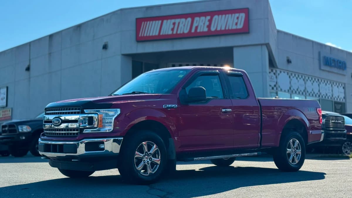 2018 Ford F-150 XLT 5.0L V8 4WD SuperCab 6.5' Box