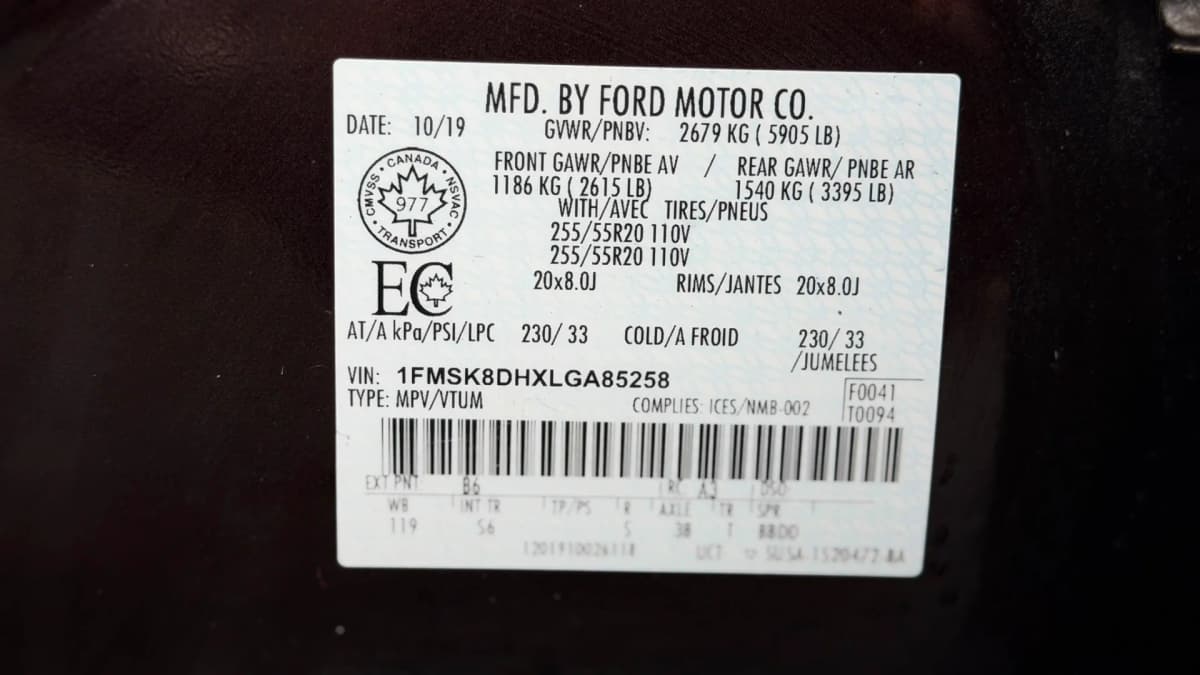 2020 Ford Explorer XLT 4WD 7 Seater thumbnail 24