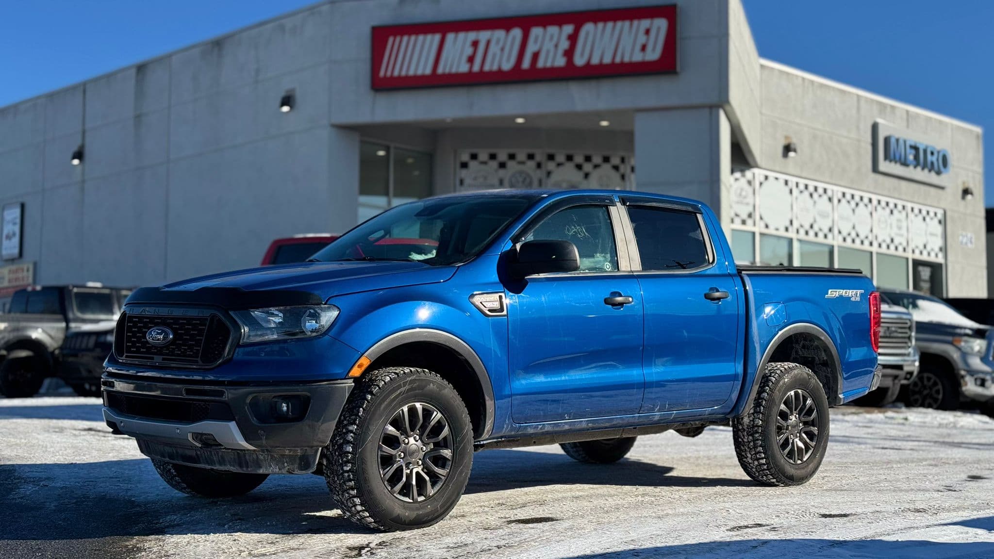 2019 Ford RANGER XLT 4WD SuperCrew 5' Box