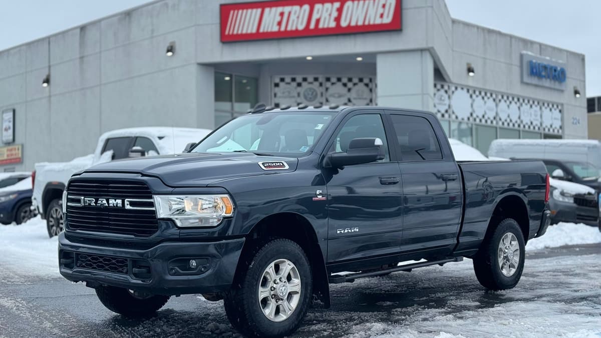 2021 Ram 2500 BIG HORN 4x4 Crew Cab 6'4" 6.7L CUMMINS TURBO DIESEL
