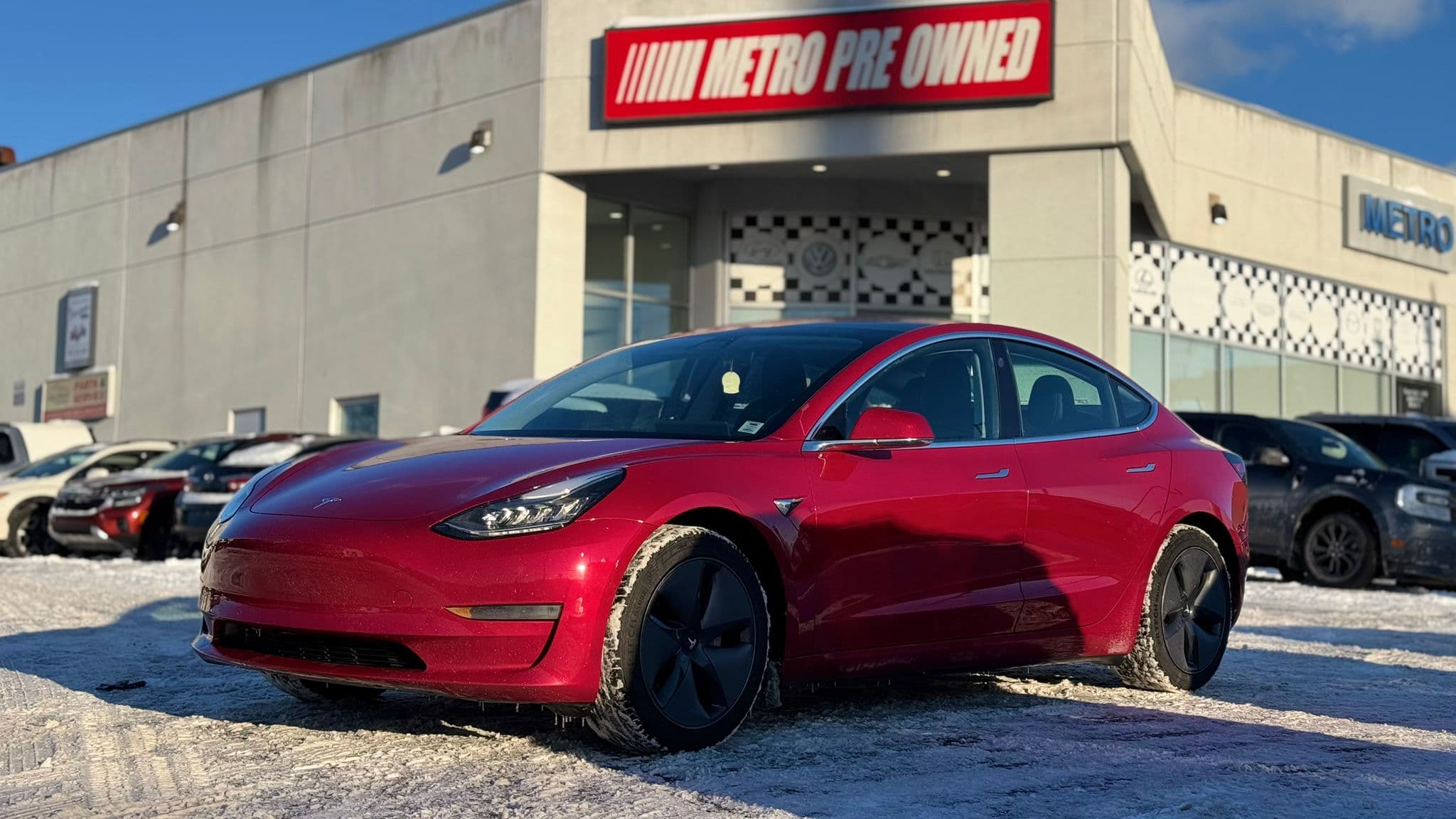 2020 Tesla MODEL 3 STANDARD RANGE PLUS RWD photo 1