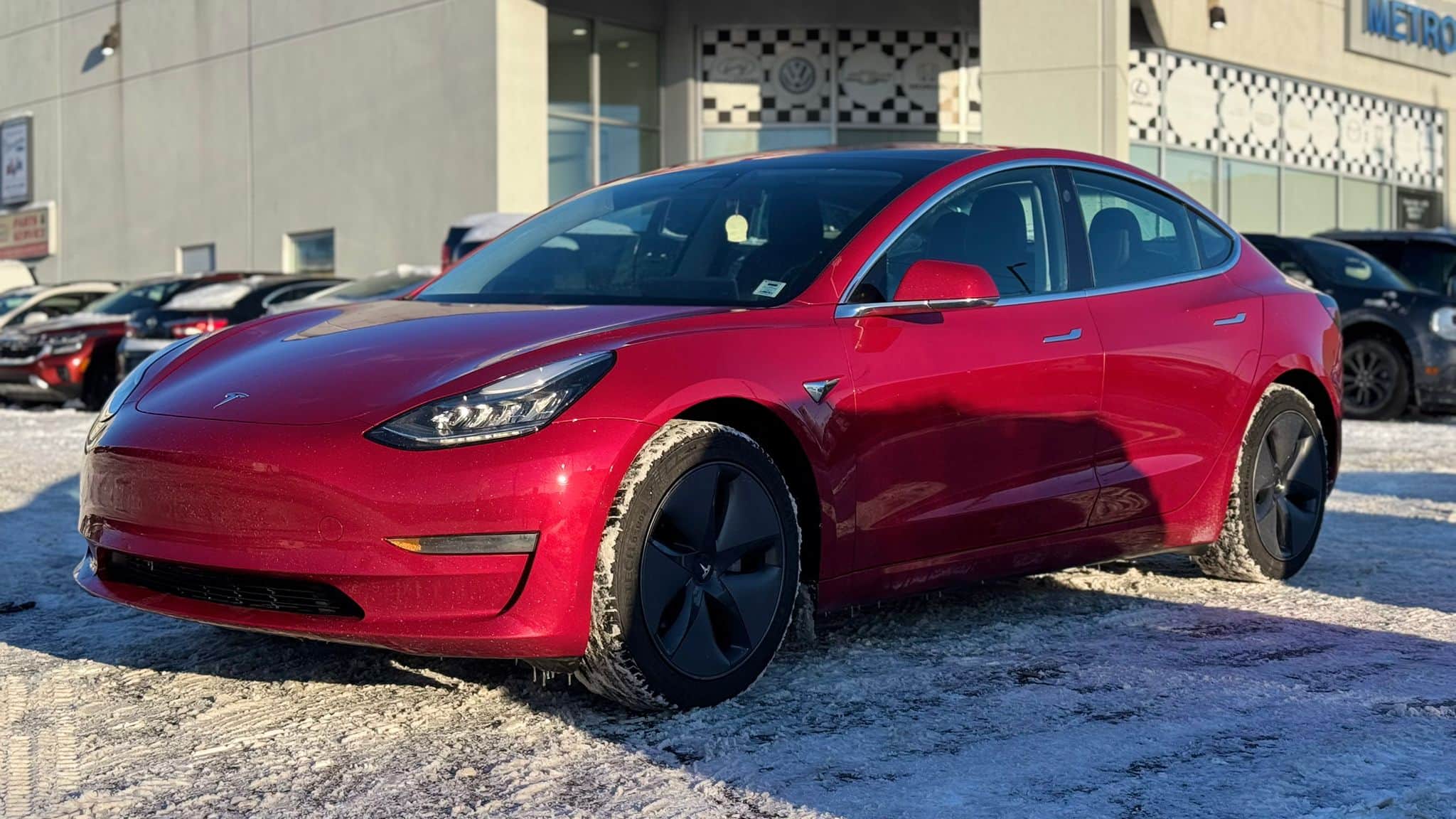 2020 Tesla MODEL 3 STANDARD RANGE PLUS RWD thumbnail 2