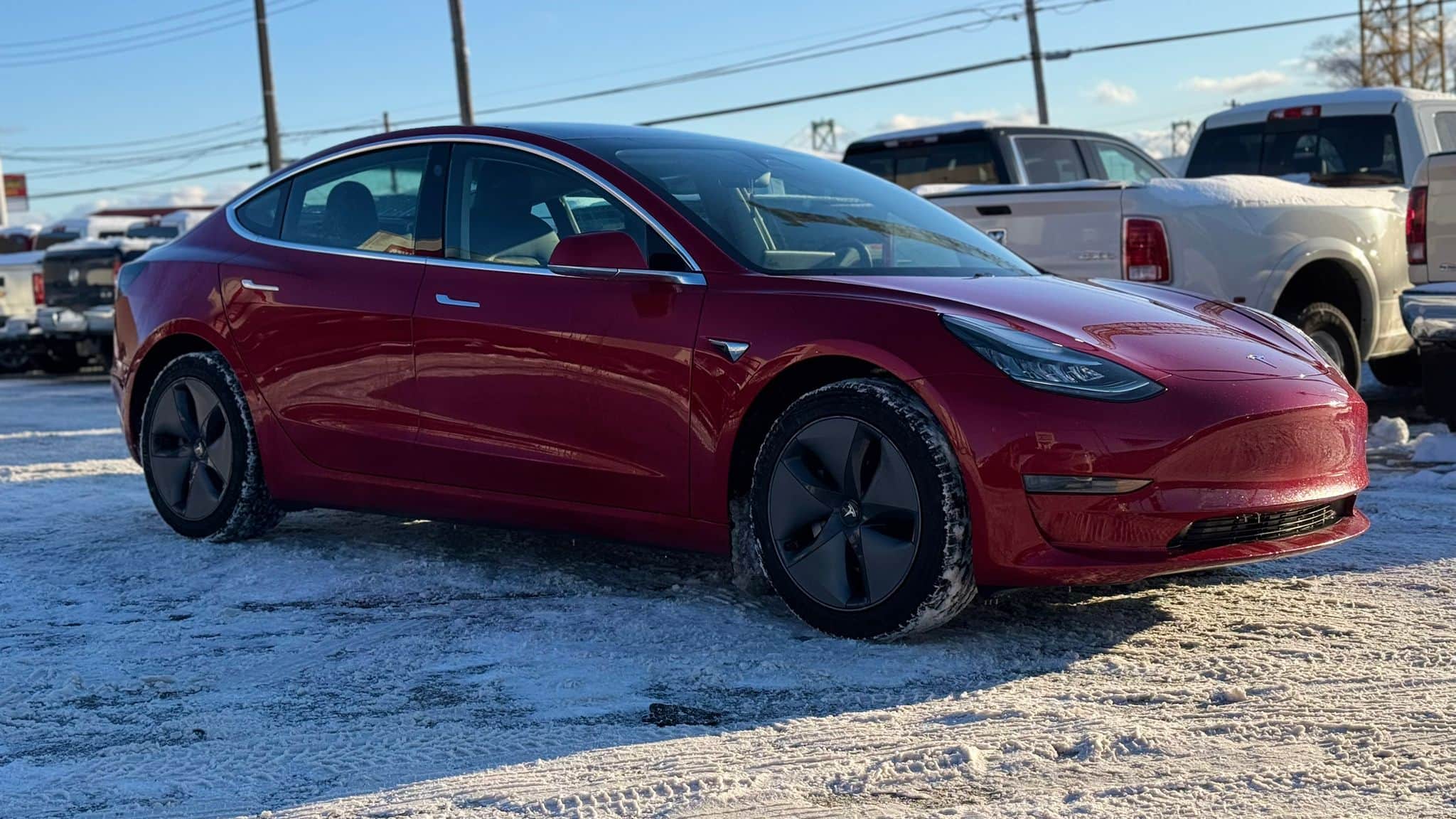 2020 Tesla MODEL 3 STANDARD RANGE PLUS RWD thumbnail 4