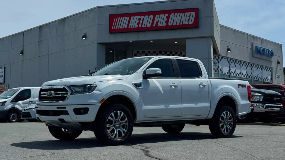 2021 Ford RANGER LARIAT 4WD SuperCrew 5' Box 2.3L 4Cyl