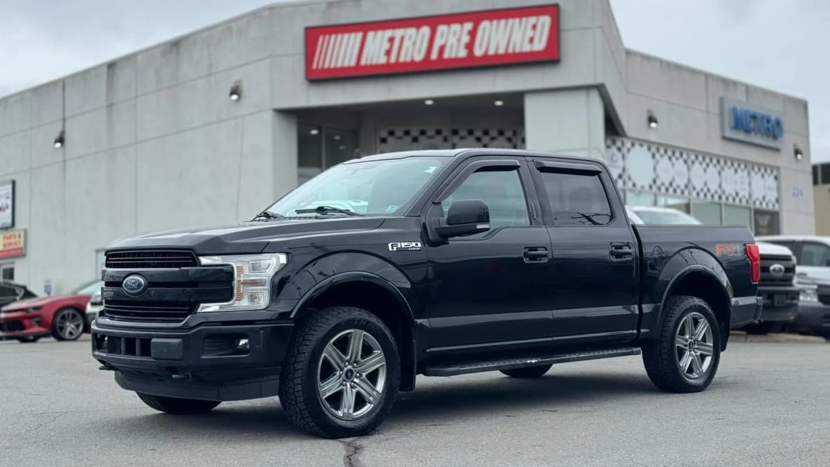 2018 Ford F-150 LARIAT 4WD SuperCrew 6.5' Box 5.0L V8