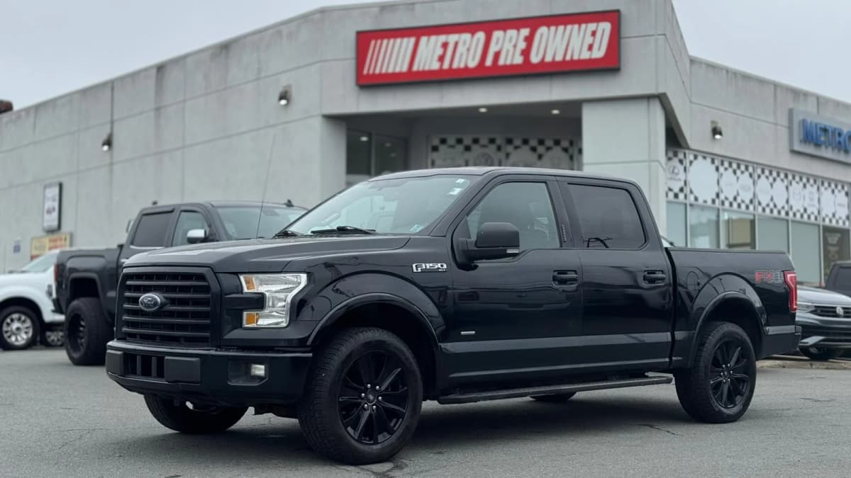 2016 Ford F150 XLT 4WD SuperCrew 145" 2.7L V6