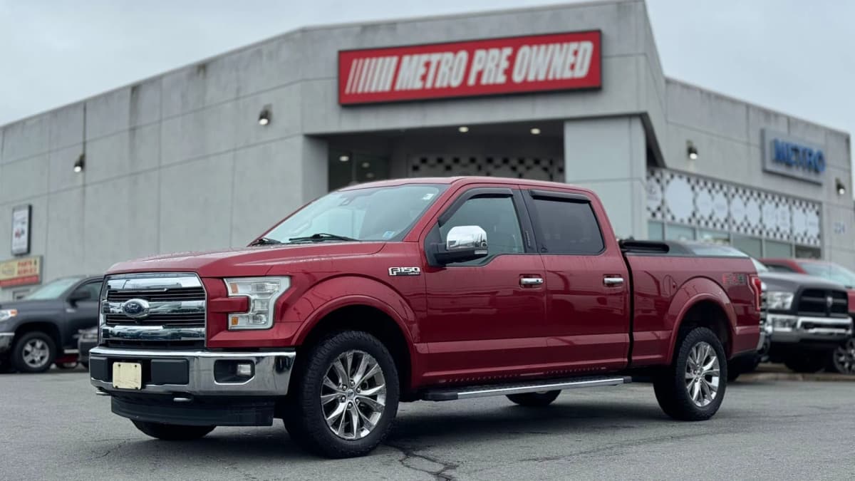 2017 Ford F-150 LARIAT 4WD SuperCrew 145" 5.0L V8