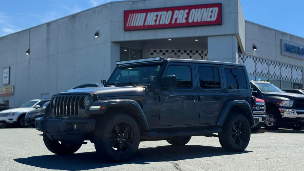 2021 Jeep WRANGLER UNLIMITED ALTITUDE 4x4 3.6L V6