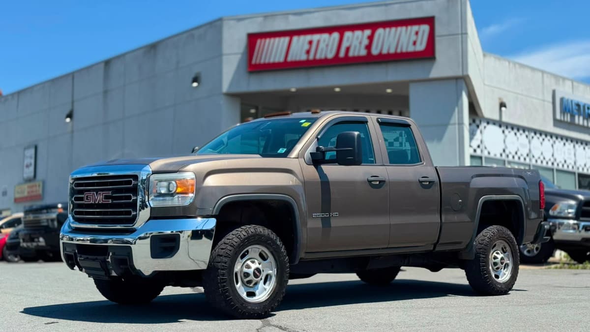 2015 GMC SIERRA 2500 HEAVY DUTY 4WD Double Cab 144.2" VORTEC 6.0L V8 FLEXFUEL