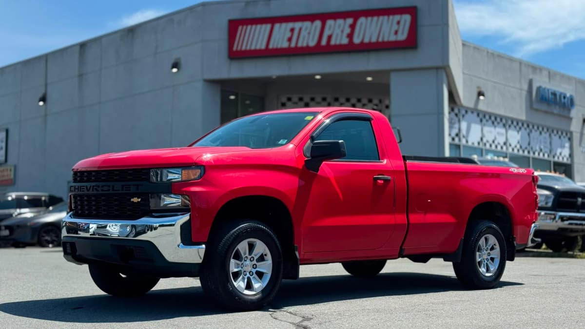 2019 Chevrolet Silverado 1500 WORK TRUCK 4WD Reg Cab 140" 5.3L V8
