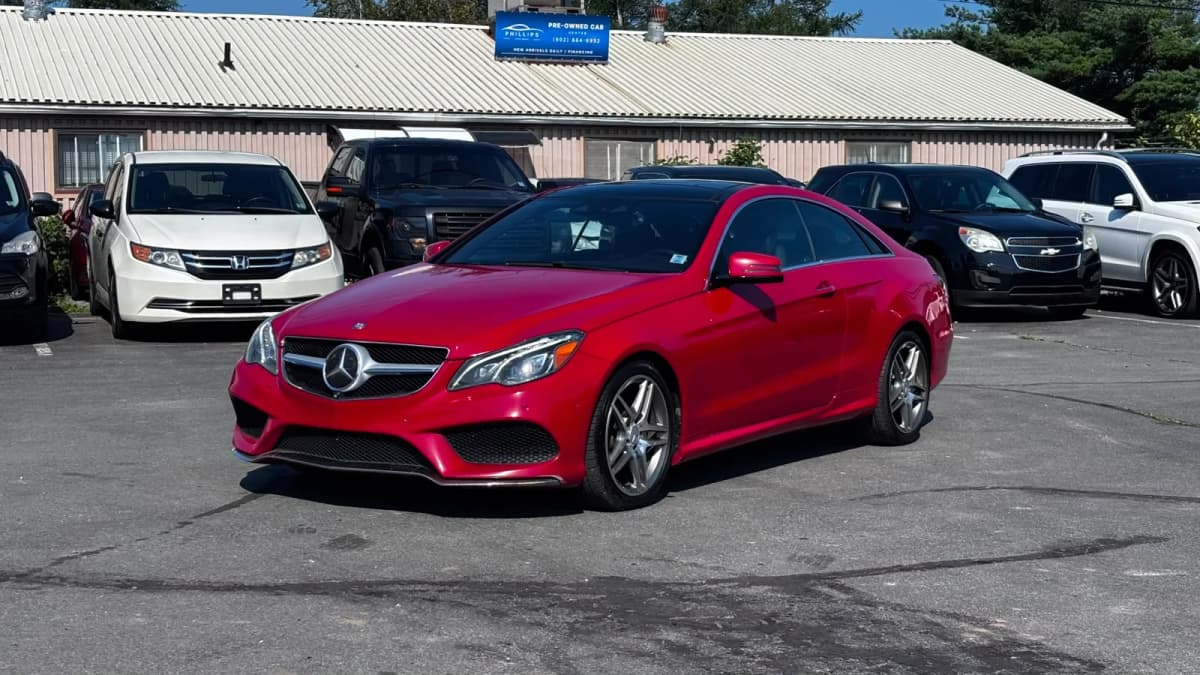 2014 Mercedes-Benz E-CLASS E 350 2DR COUPE 4MATIC