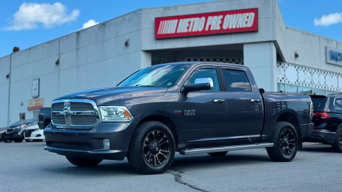 2014 RAM 1500 LONGHORN LIMITED 4WD Crew Cab 140.5" 5.7L V8 HEMI