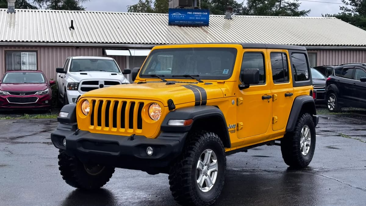 2019 Jeep WRANGLER UNLIMITED SPORT 4X4