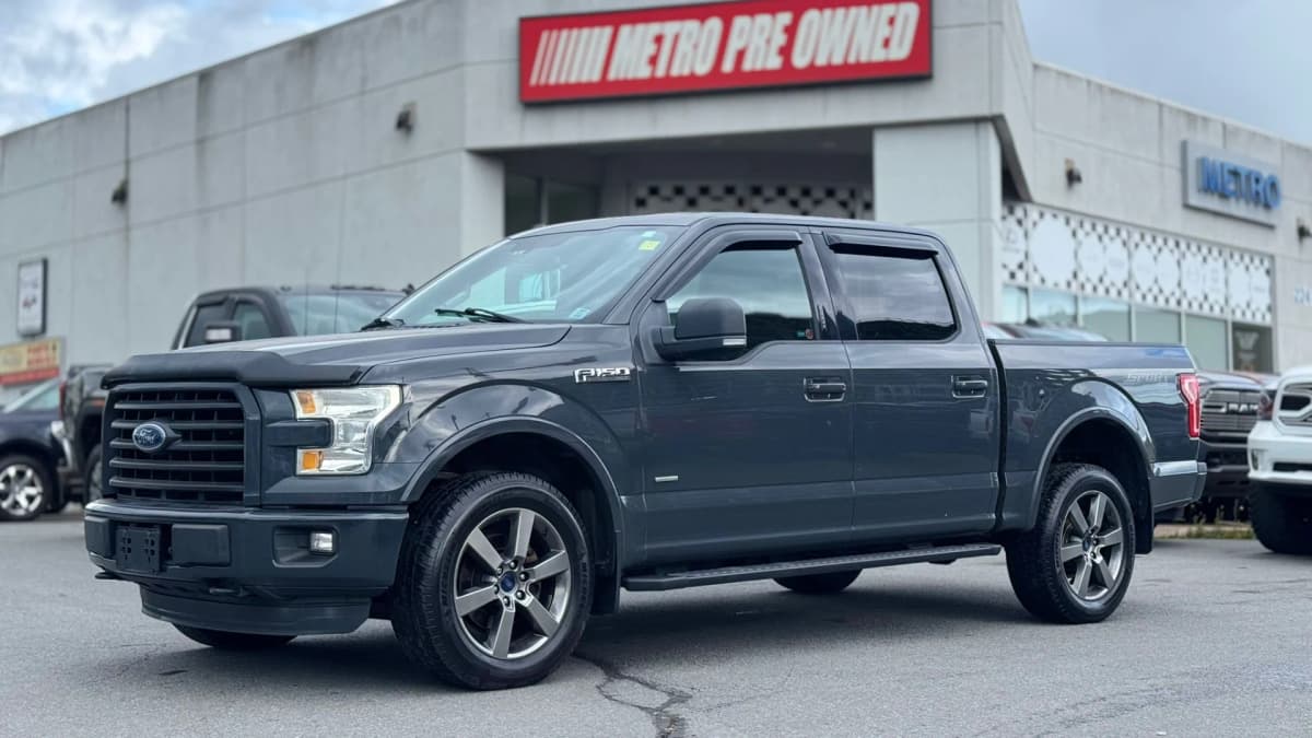 2016 Ford F-150 XLT 4WD SuperCrew 145" 2.7L V6