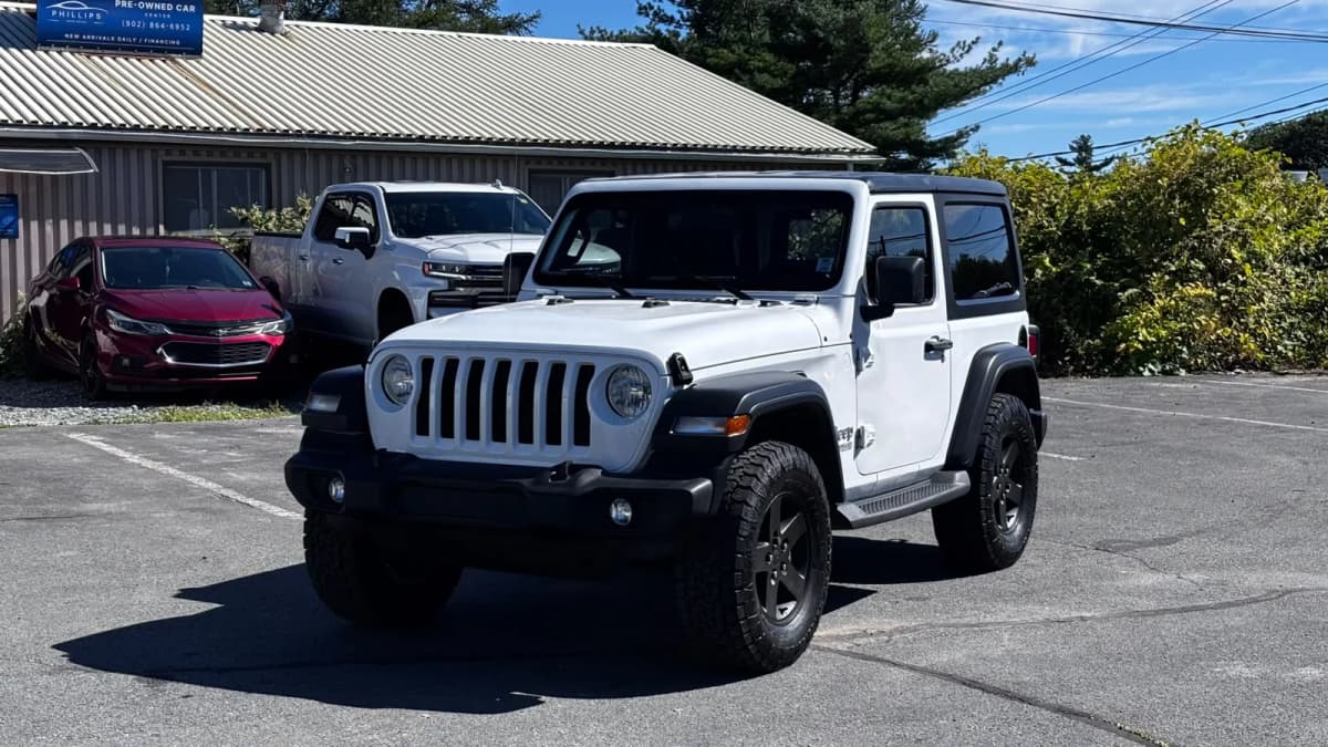 2018 Jeep Wrangler Sport Manual