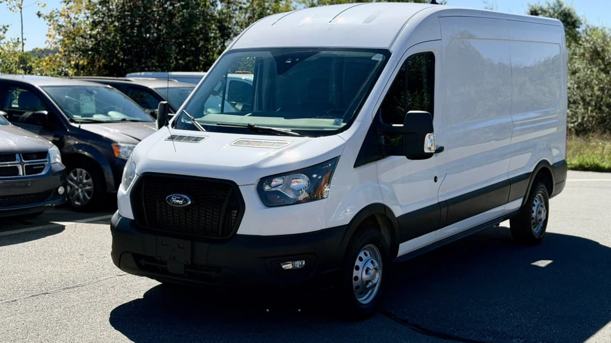 2021 Ford Transit Cargo Van T-250 148" MED RF 9070 GVWR AWD