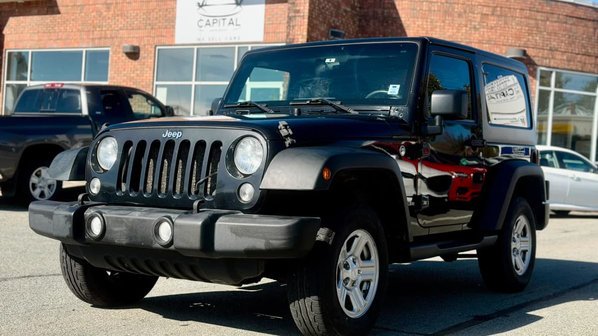 2016 Jeep Wrangler 4wd Sport Manual