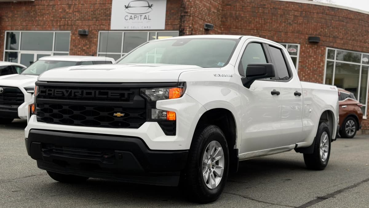 2022 Chevrolet Silverado 1500 4wd Double Cab 147" Fuel Efficient Work Truck